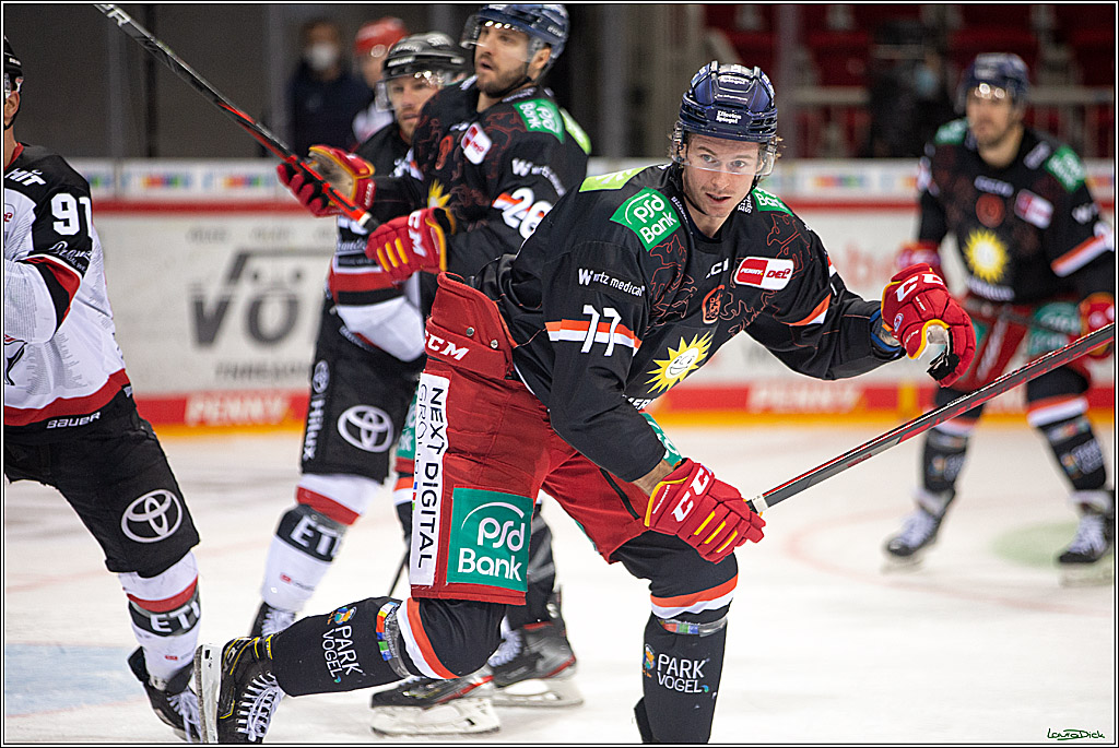PENNY DEL; Duesseldorfer EG- Koelner Haie; Duesseldorf, 23.01.2022
